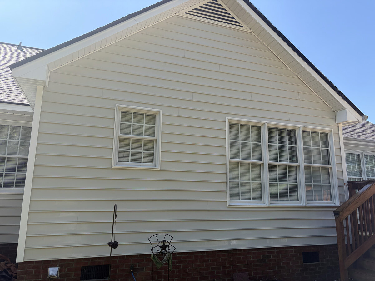 Home after soft washing by Clear Water Property Solutions